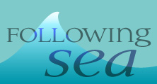 Following Sea Design for Print and Web logo